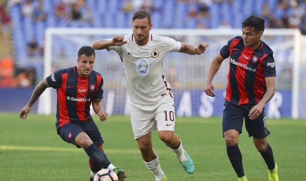 El amistoso fue para la Roma