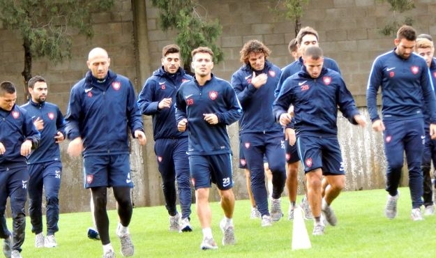 El plantel retornó a las prácticas