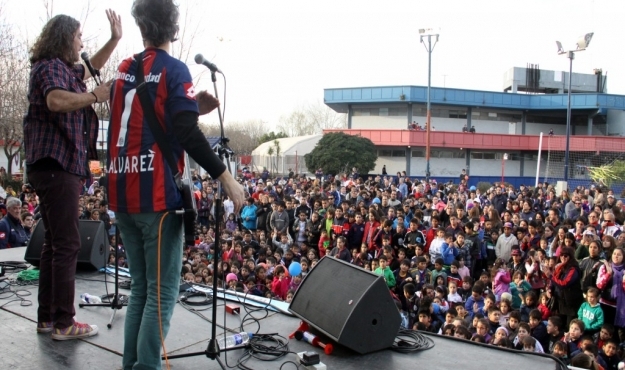 La familia de San Lorenzo festejó el Día del Niño