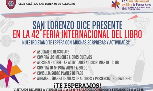 Ganadores de entradas para la Feria del Libro