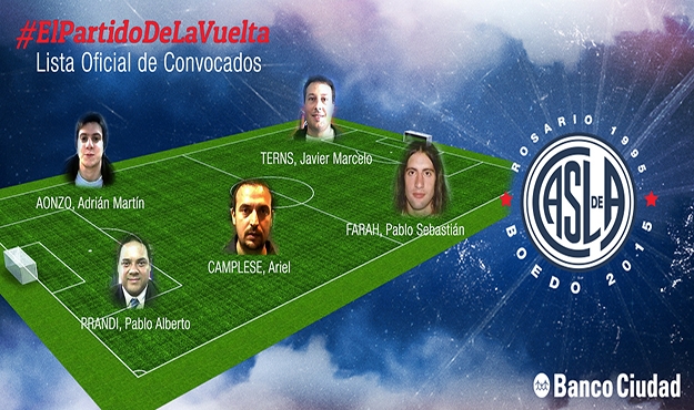 ¡Ganadores que jugarán en el Partido de la Vuelta!