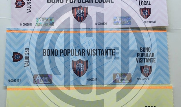 Información sobre Bonos Obligatorios vs. River Plate
