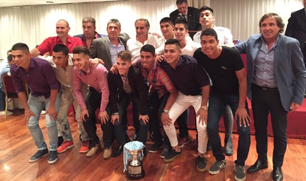 La fiesta de AFA con color azulgrana