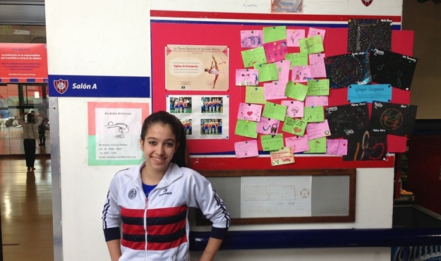 1° gimnasta en competir en un evento federado