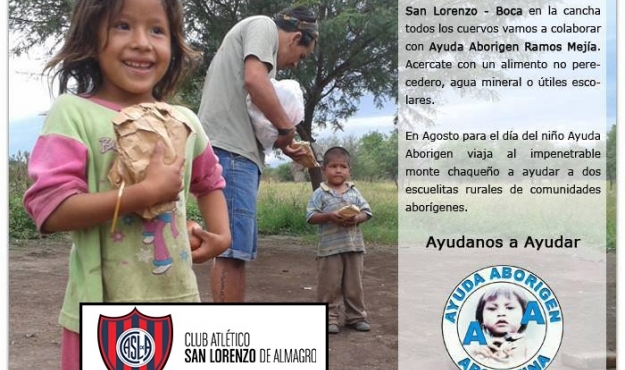 San Lorenzo colabora