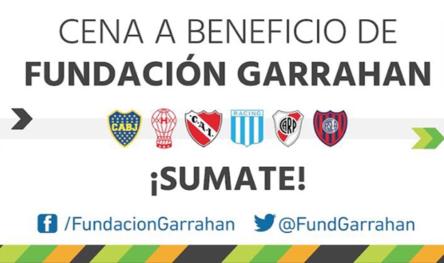 San Lorenzo, en la Cena Solidaria del Garrahan
