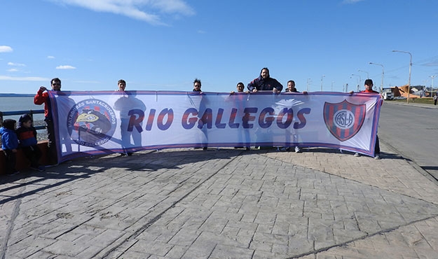 San Lorenzo tendrá un fuerte respaldo en Río Gallegos