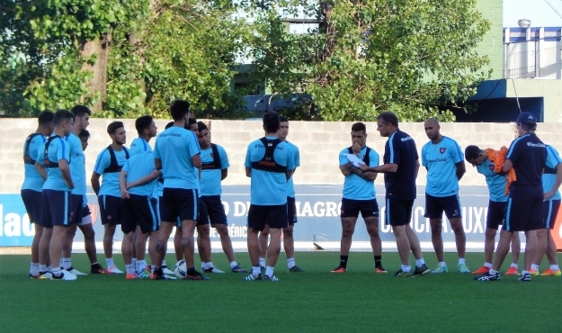 Todo listo para el clásico ante Independiente