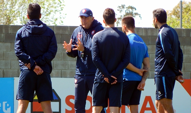 Todos a disposición del entrenador