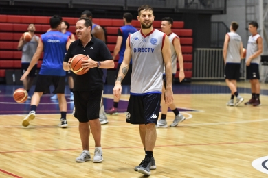 Laprovíttola entrenó en San Lorenzo