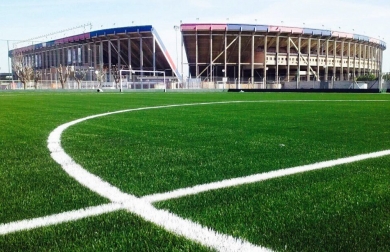 Fue homologada la cancha dos de césped sintético