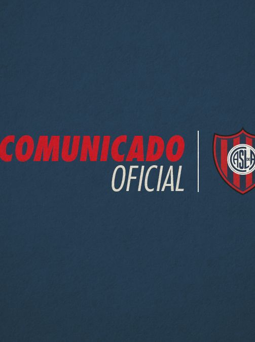 Comunicado oficial