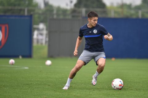 Entrenamiento en Ciudad Deportiva