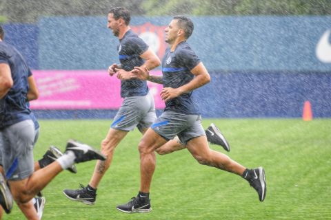 Domingo de lluvia y práctica
