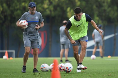 Volvió a entrenarse