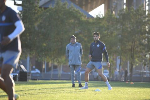 Última práctica antes de recibir a Platense