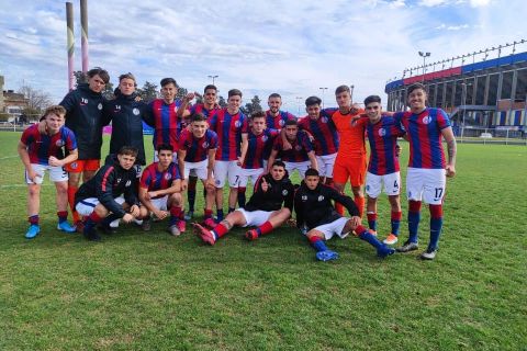 Los pibes se midieron ante Aldosivi