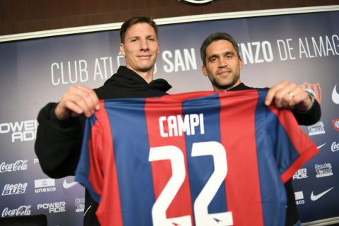 Campi se calzó la azulgrana