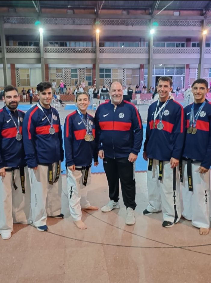 Siete oros en el Nacional de Taekwon-do ITF