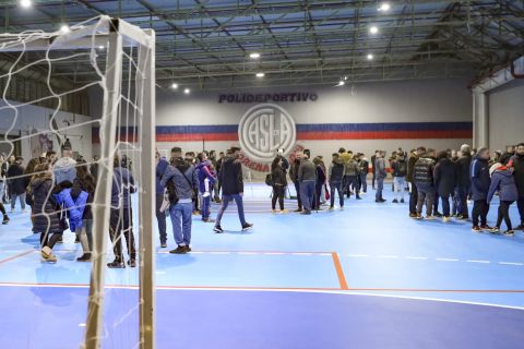 San Lorenzo inauguró un nuevo Polideportivo