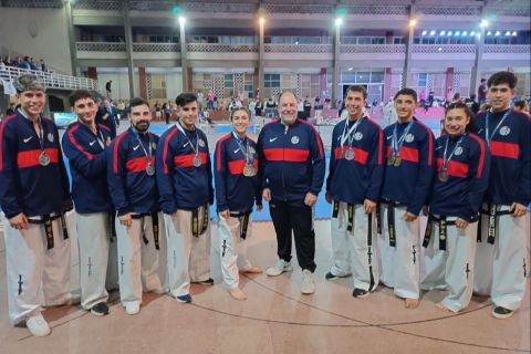 Siete oros en el Nacional de Taekwon-do ITF