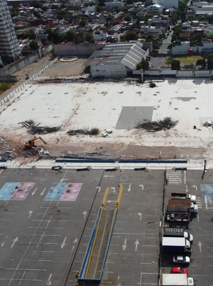 La demolición entra en su tramo final