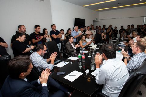 Nueva reunión de CD