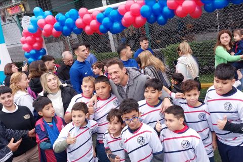La primera escuela ya está en marcha