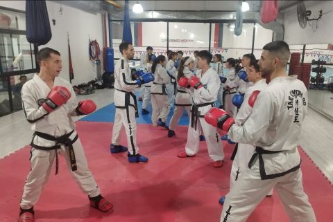 Se entrenó la Selección de Taekwon-do
