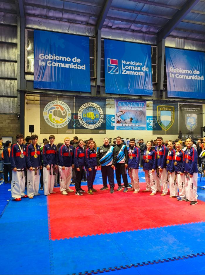 El Taekwondo brilla en Lomas de Zamora