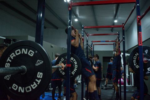 Renovación total del gimnasio de Juveniles