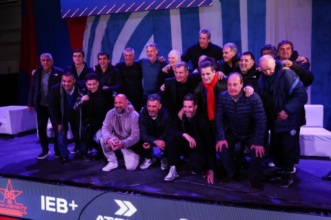 Los Campeones del 95 disfrutaron su gran noche