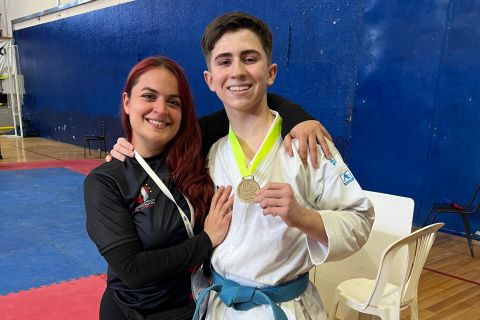 En la cima del karate nacional