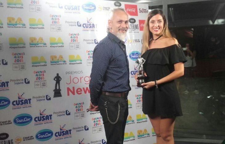 Anabella Mendoz, premiada
