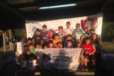 Actividad de fin de año con los chicos becados