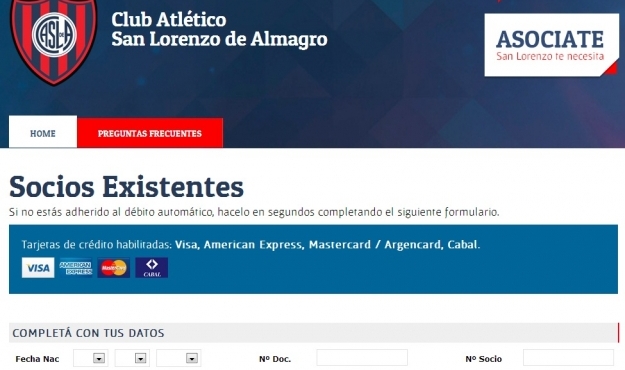 Adherite a San Lorenzo