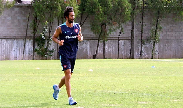 Angeleri completó su primera práctica