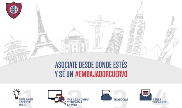 ¡Asociate desde el exterior!