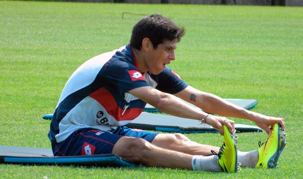 Barrientos entrenó con normalidad