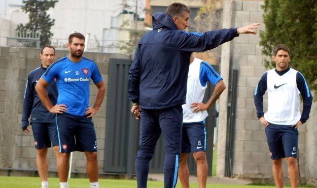 Bauza planificó un entrenamiento con pelota