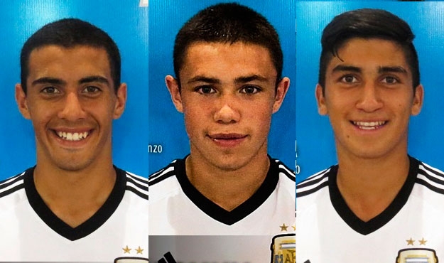 Berterame, Conechny y Ruiz, al Sudamericano