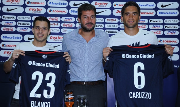 Blanco y Caruzzo fueron presentados