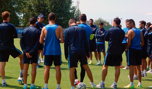 Concentrado para recibir a Independiente