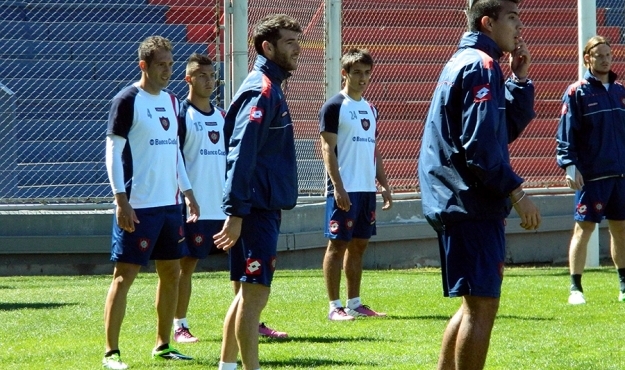 Concentrados para el encuentro ante Gimnasia