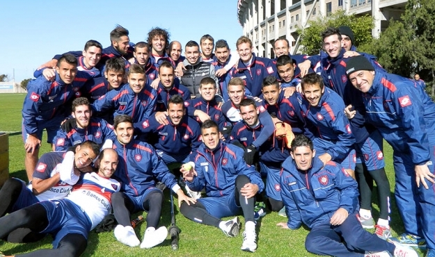 Correa visitó al Plantel en el entrenamiento