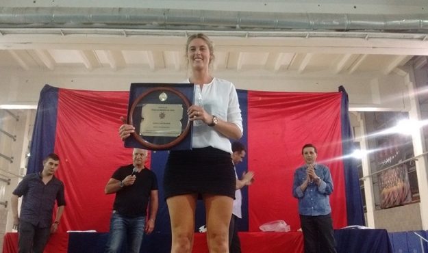 El oro fue para Carla Castiglione