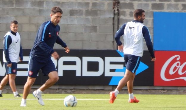 El plantel realizó fútbol en espacios reducidos