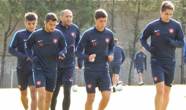 El plantel retornó a las prácticas 