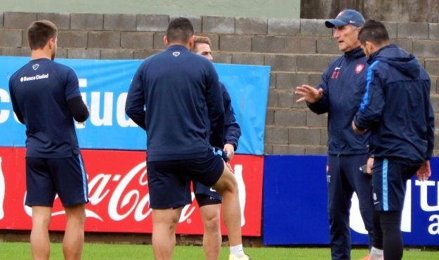 Bauza planificó un entrenamiento táctico