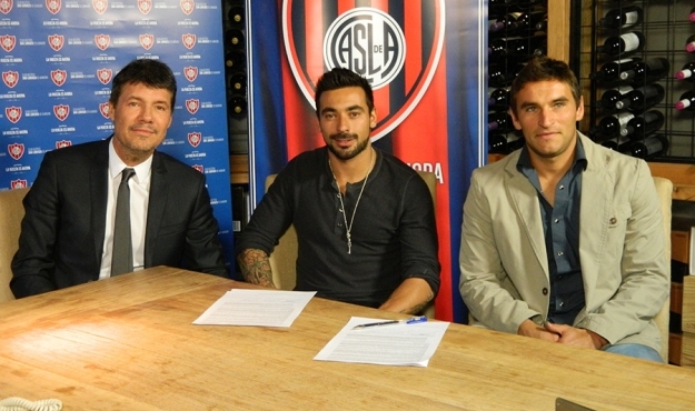 Lavezzi y Bergessio pagaron sus m²